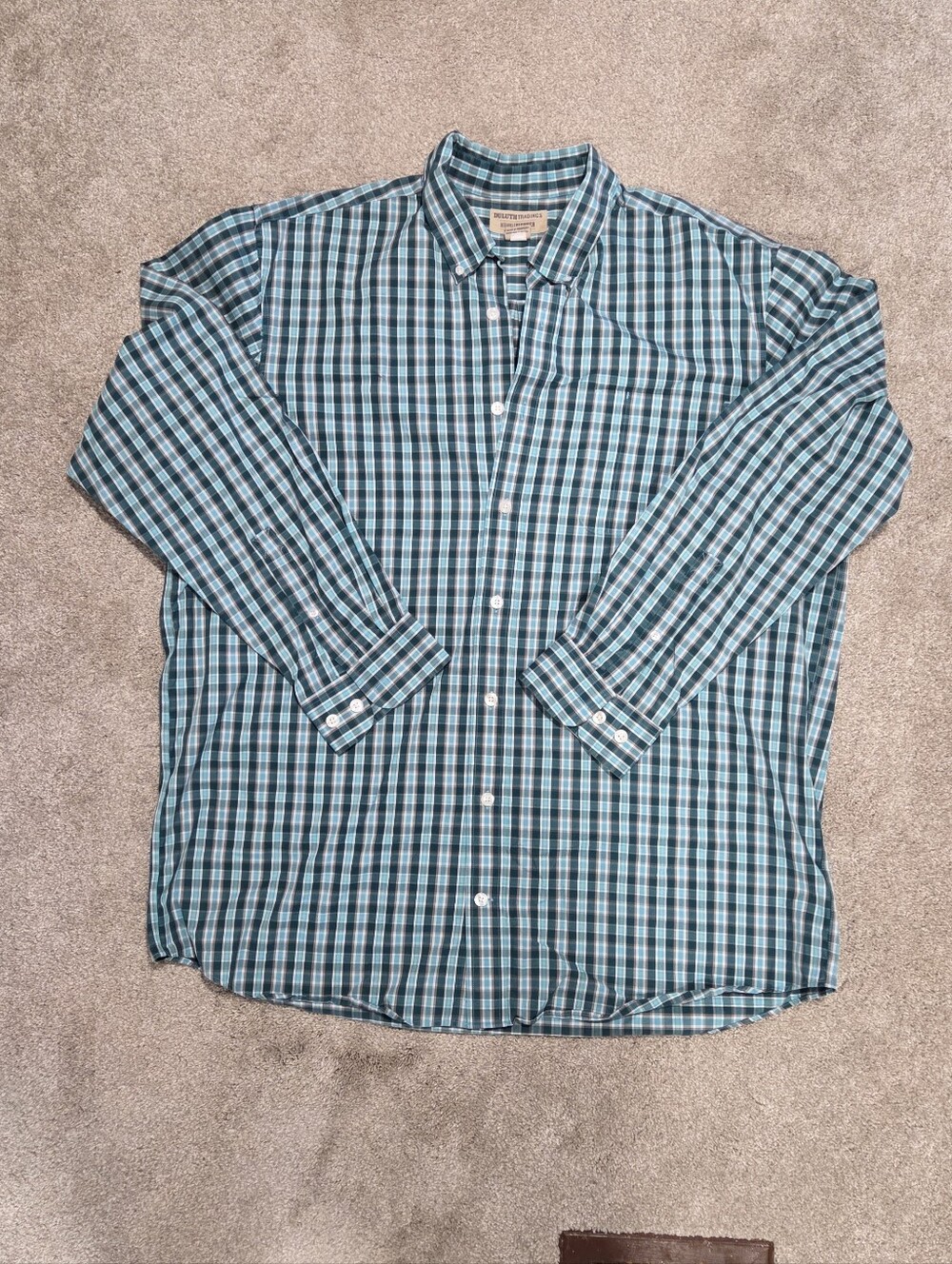 Duluth Trading Company Wrinkle Fighter Shirt XL Tall